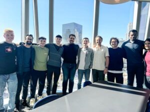 11x team after arriving to their new HQ in San Francisco. Photo credit 11X AI INC.