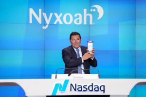 Olivier Taelman, CEO of Nyxoah &ndash; NASDAQ Closing Bell Ceremony 29 august 2024