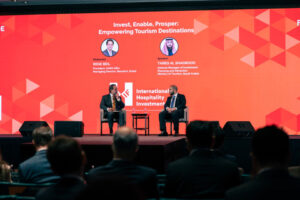 Tareq Al-Shaghrood, General Manager of Investment Planning and Attraction, speaking at IHIF Asia (Photo AETOSWire)